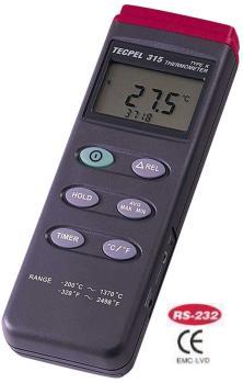 Digital Thermometer with type K bead thermocouple sensor
Model: DTM-315